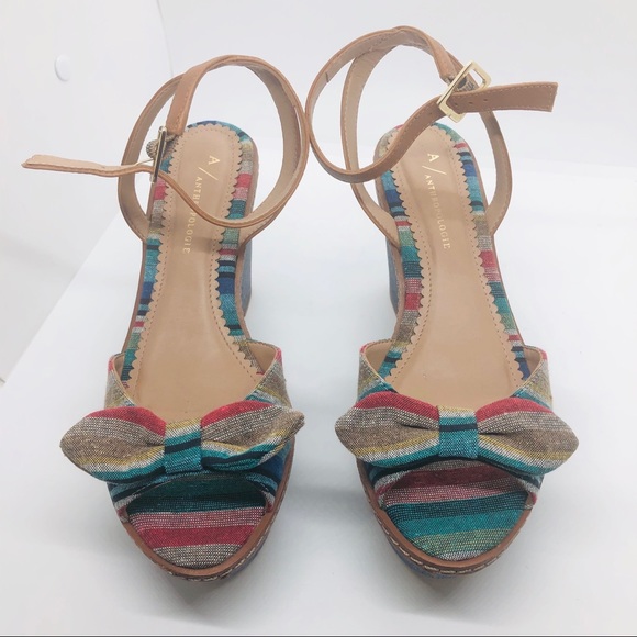 Anthropologie Ani Platform Wedges - Picture 2 of 11